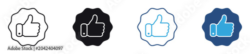 Fotografi Like Badge Icon