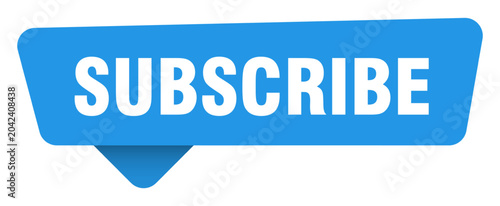Quadro su tela subscribe sticker