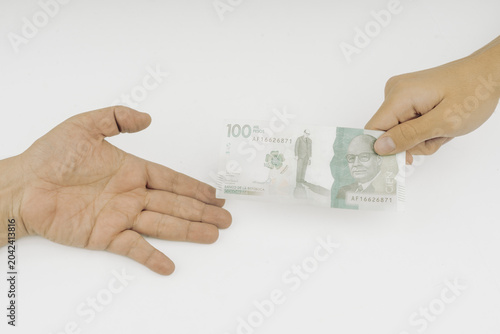 Colombian Money - Business and Finance Concept 
