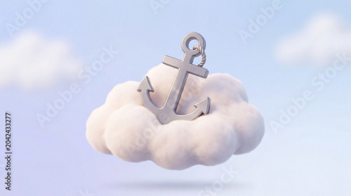 Grounded Mind Anchor Cloud 3D