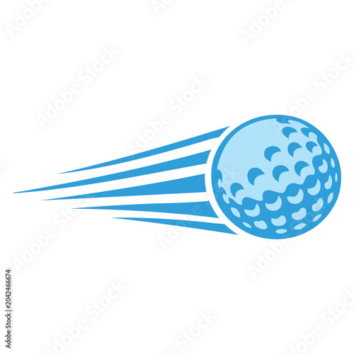 Golf ball. Golf game. golf ball Line art logos or icons
