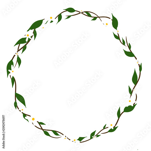 wreath of flowers