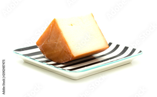 Produce of Spain - Authentic Smoked Idiazabal Sheep Cheese Wedge