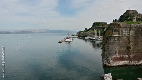 Open view of the Mediterranean Sea with a clear horizon line where sky meets water