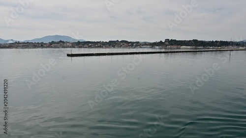 Open view of the Mediterranean Sea with a clear horizon line where sky meets water