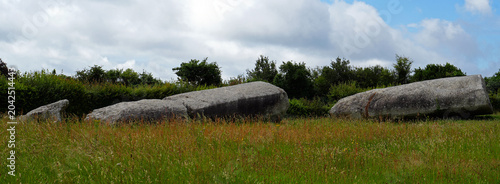 Billede på lærred Grand Menhir Brisé