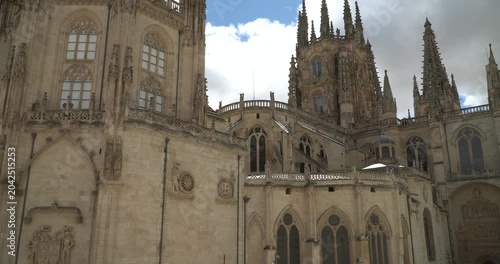 The Cathedral of Burgos (Catedral de Santa María de Burgos) in Spain.