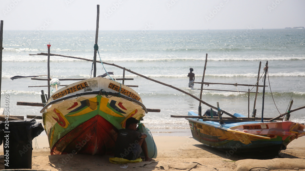 Obraz premium Playa de Galle (Sri Lanka)