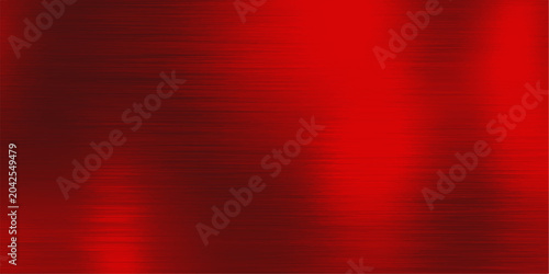 Foto abstract metallic texture with brushed red surface, reflecting light and shadow with smooth, elegant gradients, creating a sleek and modern background