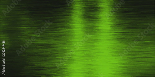 Fényképezés vibrant green metallic texture with a brushed finish, showcasing an abstract blend of light and shadow