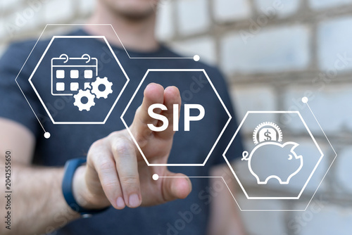 Fotografía Concept of SIP System Investment Plan