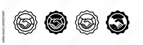 Foto Outline drawing tablet and stylus icon for creative work