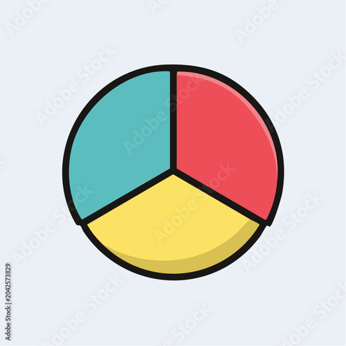 Simple Pie Chart Icon