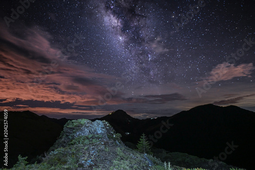 фотографія Beautiful View Of Hehuanshan East Peak, The Easily Reachable Place In Taiwan To