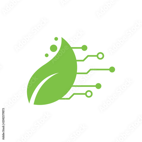 Eco technology logo
