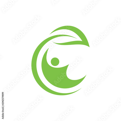wellness nature lifestyle symbol