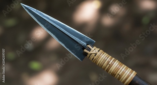 Close up spear arrow head
