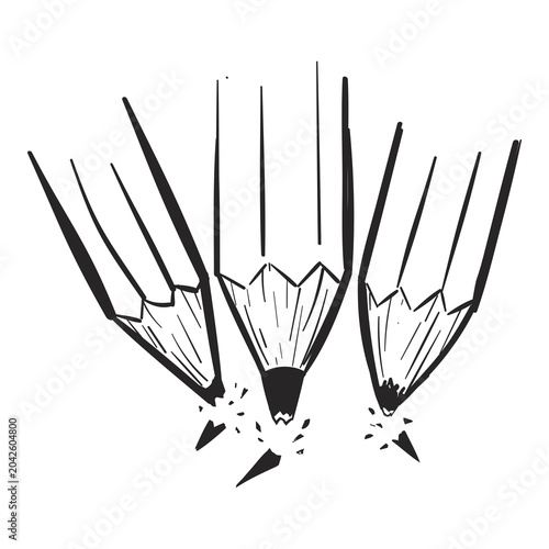 Cuadro en lienzo Png fail concept illustration element, transparent background