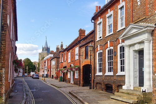 Church Street, Old Aylesbury, Buckinghamshire, England