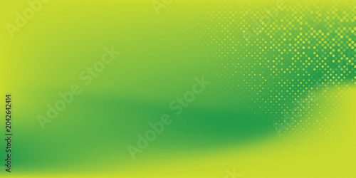 Tableau sur toile Abstract green gradient vector flag