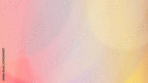 Cuadro en lienzo A blend of rose pink and golden tones forms a smooth, hazy gradient with gentle light effects, perfect for creating uplifting brand backgrounds