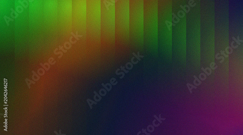 Dark Neon Gradient Background with Vertical Geometric Bars and Colorful Glow