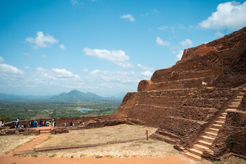 Sigiriya Lion Rock Fortress, Sri Lanka.