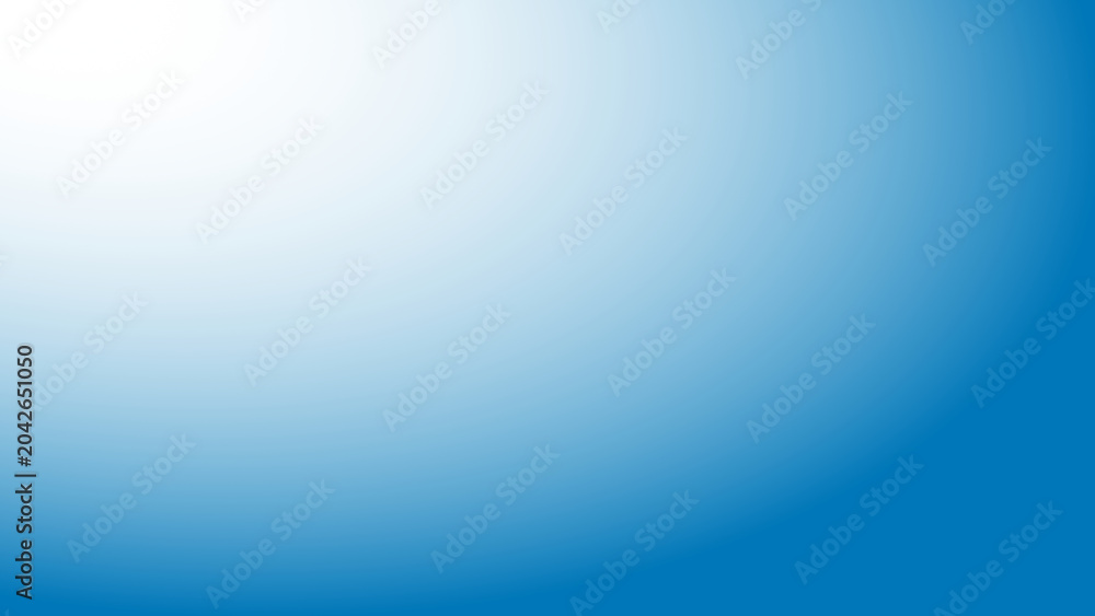 Obraz premium Smooth gradient transition from blue to white abstract background