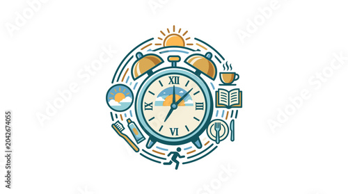 Canvastavla Clock Time Face Watch Dial Numbers.
