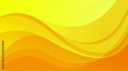 abstract yellow wave background