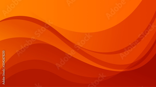 abstract orange background with waves