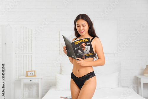 Attractive young Asian woma...