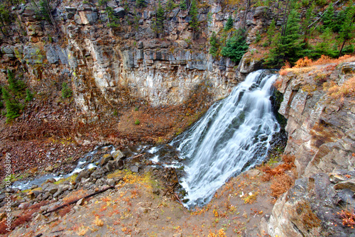 Rustic Falls at Yellowstone National Park
