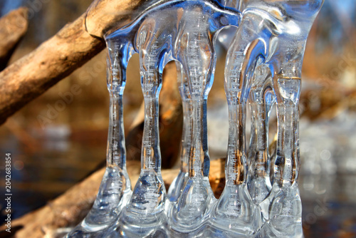 Beautiful Ice Formations Illinois