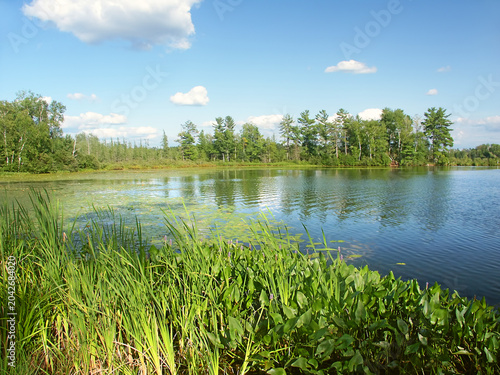 Little Bearskin Lake in Wisconsin