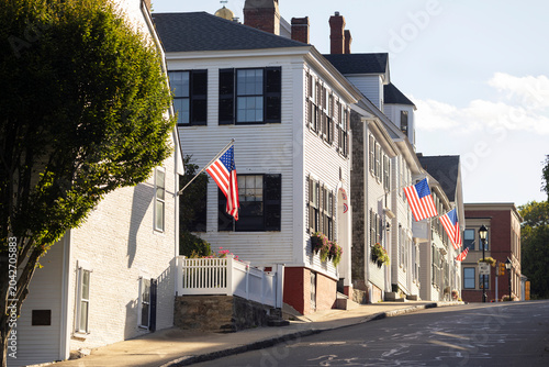 Historic Plymouth Massachusetts town 