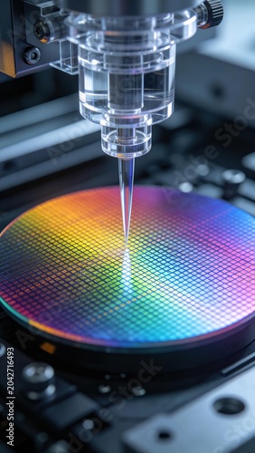 Semiconductor wafer chip manufacturing
