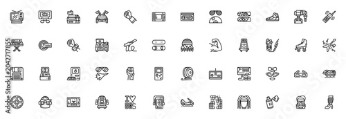 Foto Eighties icon set