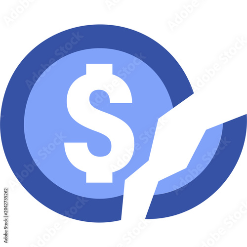 Bild auf Leinwand Tax Deduction Illustration