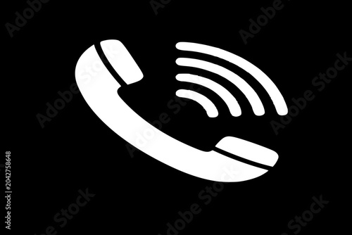 black phone icon