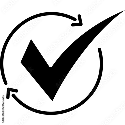 фотографія Solid Fill Complete Icon