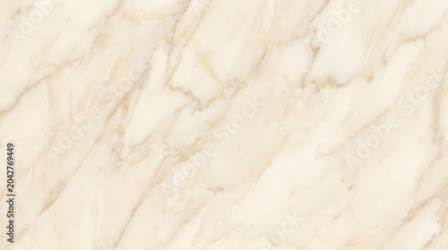 Close-up of light beige marble texture with natural veins