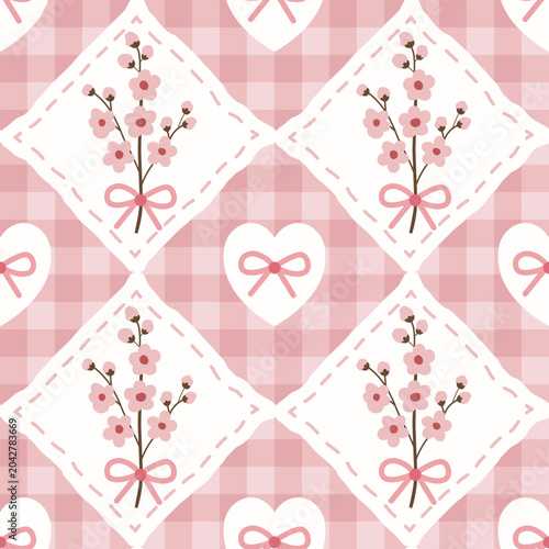 Foto flower seamless pattern, celebration, clothes, packaging, textile, vector seamle