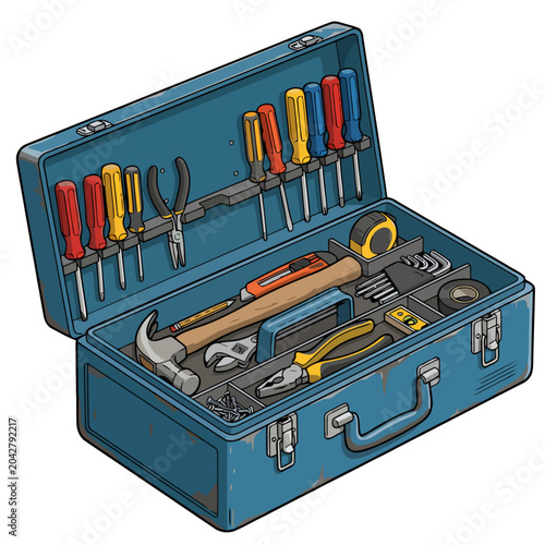 Φωτογραφία Open toolbox dad skill