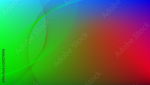 abstract green background with waves