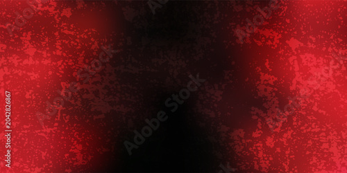 Foto Abstract Red and Black Grunge Texture Background