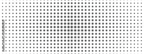 Tableau sur toile Abstract halftone pattern with gradient effect a minimalist dot texture for grap