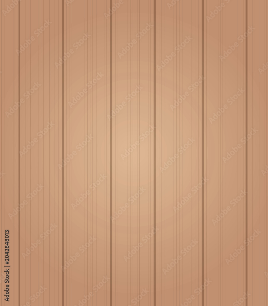 Obraz premium Seamless Wooden Plank Texture Background Vector Illustration