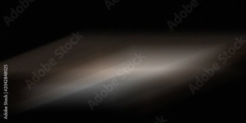 Bild auf Leinwand Minimalist dark background featuring soft blurred light effect with gentle glow and subtle shadows for elegant aesthetic visuals
