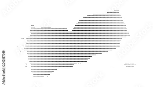 Foto Map Vector Illustration Featuring Yemen, Djibouti, Eritrea, Red Sea Maritime Rou